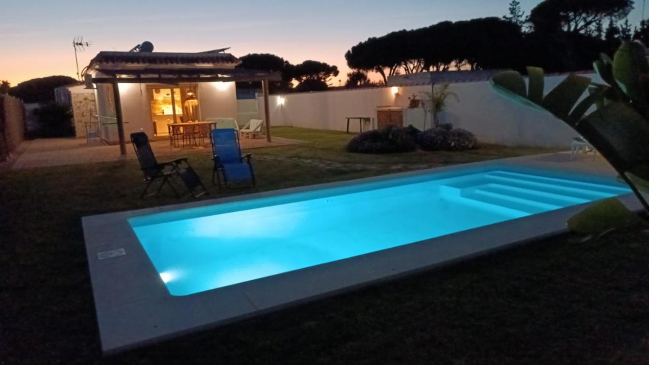 Las Casitas De La Barrosa Con Jardin Y Piscina Chiclana de la Frontera Luaran gambar