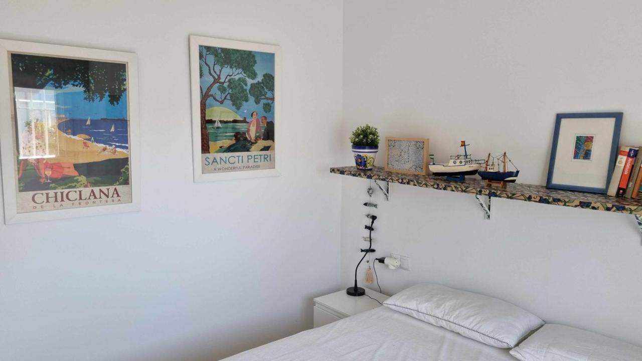 Las Casitas De La Barrosa Con Jardin Y Piscina Chiclana de la Frontera Bilik gambar